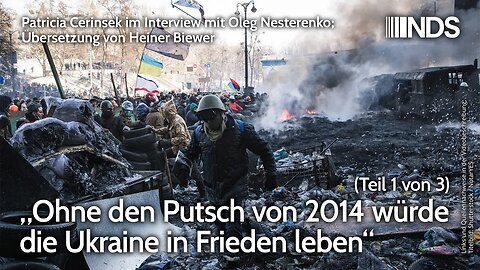 „Ohne den Putsch von 2014 würde die Ukraine in Frieden leben“ Teil 1 – Interview mit Oleg Nesterenko