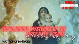 The Glorious Mysteries of the Most Holy Rosary of the Blessed Virgin Mary and Divine Mercy Chaplet