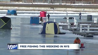 Get your fishing poles, free fishing in New York