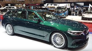 BMW Alpina B5 BiTurbo Touring 4WD Allrad at Geneva motor Show 2019 [4k 60p]