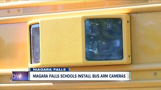 Niagara Falls Schools first to install bus arm cameras in WNY
