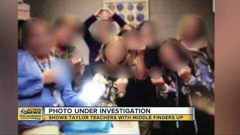 'It was a joke': Teachers Union respond to photo of Taylor teachers giving middle finger
