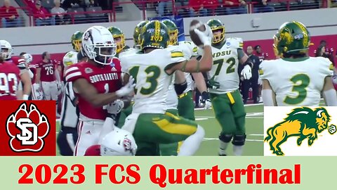 North Dakota State vs #3 South Dakota Football Game Highlights, 2023 FCS Quarterfinal