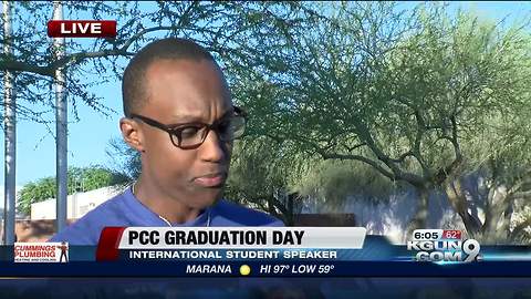 Thousands of students will be graduating tonight from PCC, including 18 international students