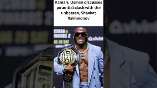 Ex-UFC champion Kamaru Usman has ruled out a rematch with Shavkat Rakhmonov. #shorts