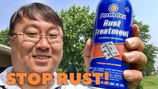 Stop Rust Easily with Permatex Rust Treatment