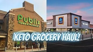 KETO GROCERY HAUL.....STARRING ALDI AND PUBLIX.....| PLUS INFO ON MY NEXT YOUTUBE LIVE!!