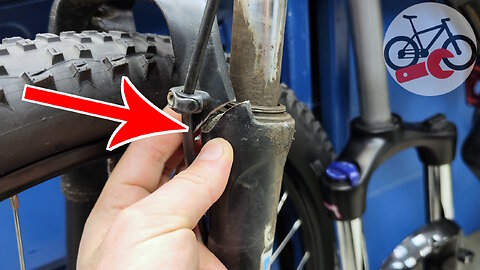 What happens if you ride a biсycle in the rain? Bike fork replacement