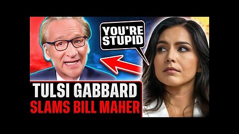 Bill Maher TORCHED By Tulsi Gabbard LIVE For LIES - Audience TURNS On Him
