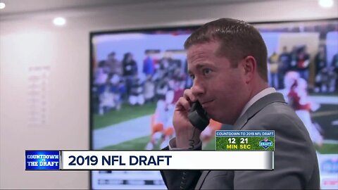 What will Bob Quinn do during the NFL Draft with the Detroit Lions?