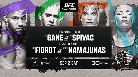 UFC Paris: Gane vs Spivac - September 2 | Fight Promo