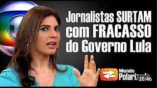 Jornalistas Militantes da Globo SURTAM com o FRACASSO do Governo Lula