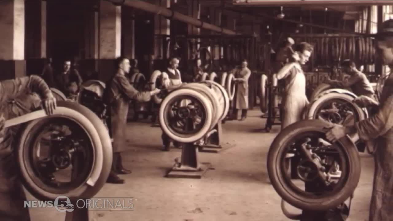 Buckeye Built: Akron's Goodyear Tire & Rubber Co. hand-built tires keep NASCAR rolling for 65 years