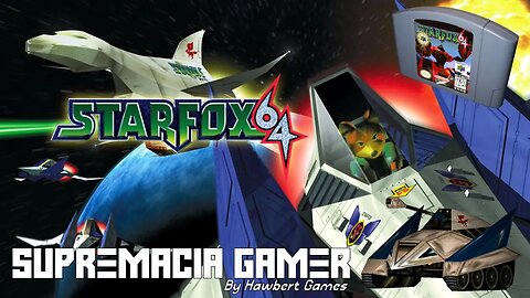 Revivendo a Nostalgia: Gameplay de Star Fox 64 o clássico do Nintendo 64 - Jogo Em Português Br
