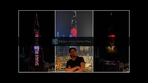 Shah Rukh Khan की तस्वीर से जगमगाया Burj Khalifa, खास अंदाज में एक्टर को किया Birthday विश