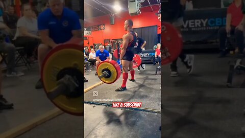 Powerlifting Champion: The Monumental Deadlift You Need to See! #viral #viralshort #shorts #short