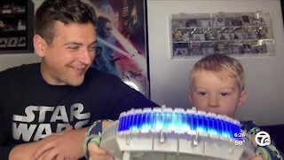 Star Wars Day: Brad Galli and son Matthew celebrate May the Fourth
