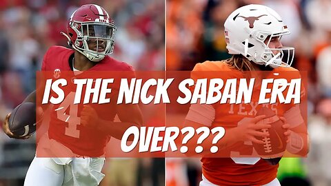 Is The NIck Saban Era Over?