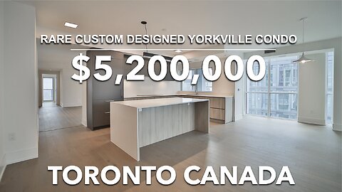 1 Yorkville Condos For Sale. Custom 3,606 SQ FT suite. Toronto's best voted real estate agents