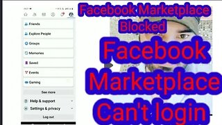 #Facebook Marketplace Not working,#marketplacefacebook