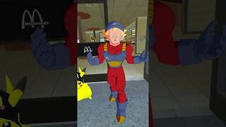 Goku vs Vegeta BUT its at McDonalds Pt 2