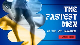 Fastest men at mile 17.5 (1st Ave & 86th street) in the 2023 NYC Marathon