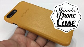 Shinola Leather Wrapped iPhone 7 Plus Case Review