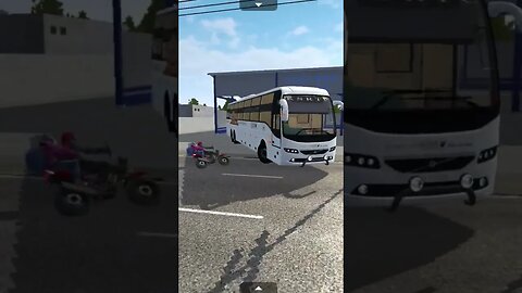 bus simulation Indonesia / ksrtc bus / volvo bus #shorts