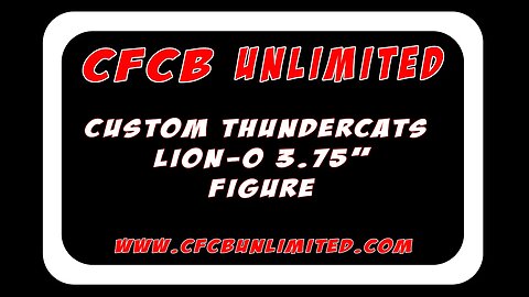 Custom Thundercats Lion-O 3.75" Figure