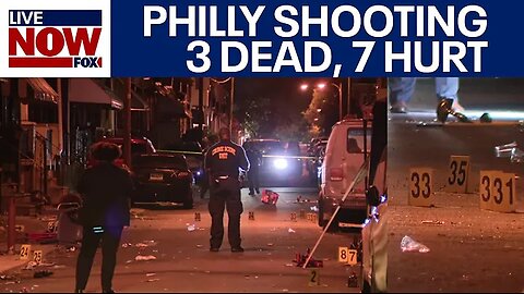 Philly mass shooting leaves 3 dead, 7 wounded