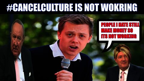 Owen Jones Called Out Yet Again For Crying About Not Being Able To Cancel Everyone