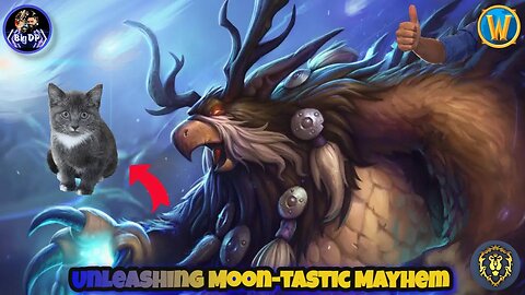 Druid Gone Wild: Unleashing Moon-tastic Mayhem in Battlegrounds. World of Warcraft.