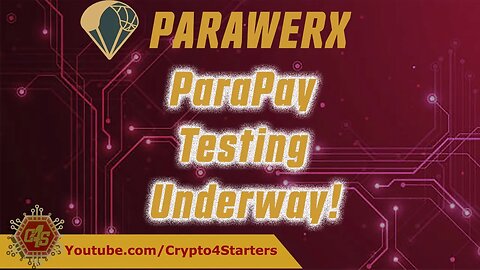 #Parawerx ParaPay Internal Testing! What is REAL WORLD UTILITY?!