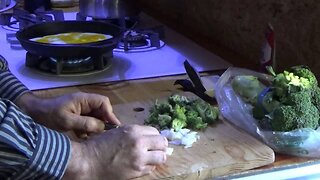 Off Grid Homestead Cooking With Troy ~ Farm Fresh Omelet