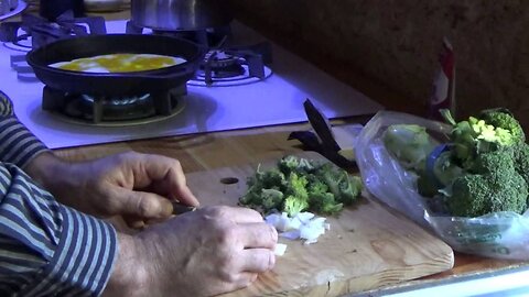 Off Grid Homestead Cooking With Troy ~ Farm Fresh Omelet