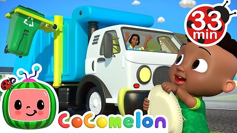 Wheels on the Recycling Truck + More CoComelon Nursery Rhymes &amp; Kids Songs
