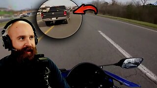 Don't Try to Load a Motorcycle While Riding Plz