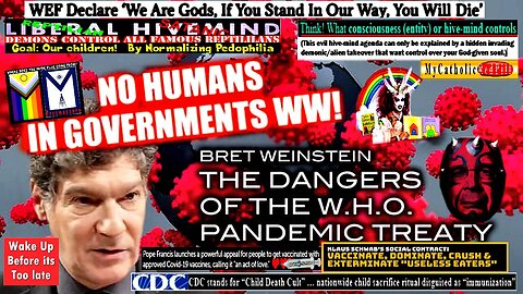 Bret Weinstein on the Dangers of the WHO's Pandemic Treaty (Related info and links in description)