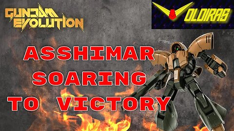 Gundam Evolution Asshimar Soaring to Victory