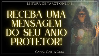 🦋 MENSAGEM DO SEU ANJO DA GUARDA/GUIA ESPIRITUAL | LEITURA DE TAROT ONLINE