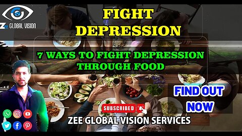 Fight Depression with Food ♦ Depression Cure ♦Mental Health