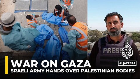 War on Gaza: Bodies of 84 Palestinians handed over by Israeli army | NE