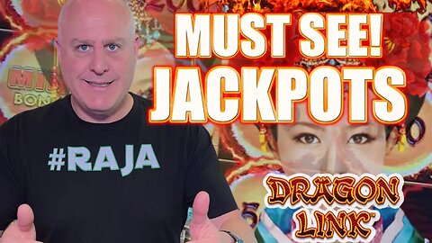 🐉 Handpay Jackpots on HIGH LIMIT Slot Machines🌙 + Dragon Link Autumn Moon!