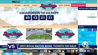 2017 Boca Raton Bowl tickets go on sale Thursday