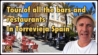 bars restaurants and a vlog torrevieja city costa blanca spain