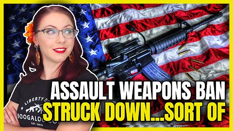 Assault Weapons Ban Struck Down...Sort Of