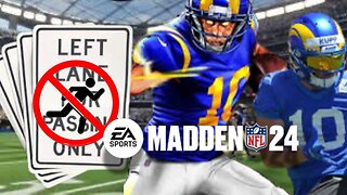 Madden NFL 24 Passing only challenge