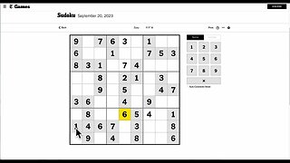 #Sudoku 2023 09 20 easy