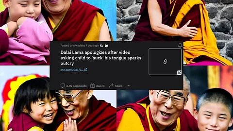 Dalai Lama's Controversial Tongue-Sucking Request: A Reddit Discussion