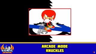 Sonic The Fighters: Arcade Mode - Knuckles
